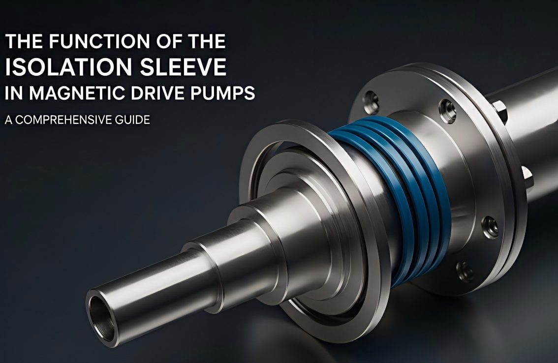 La función del manguito de aislamiento en bombas de accionamiento magnético