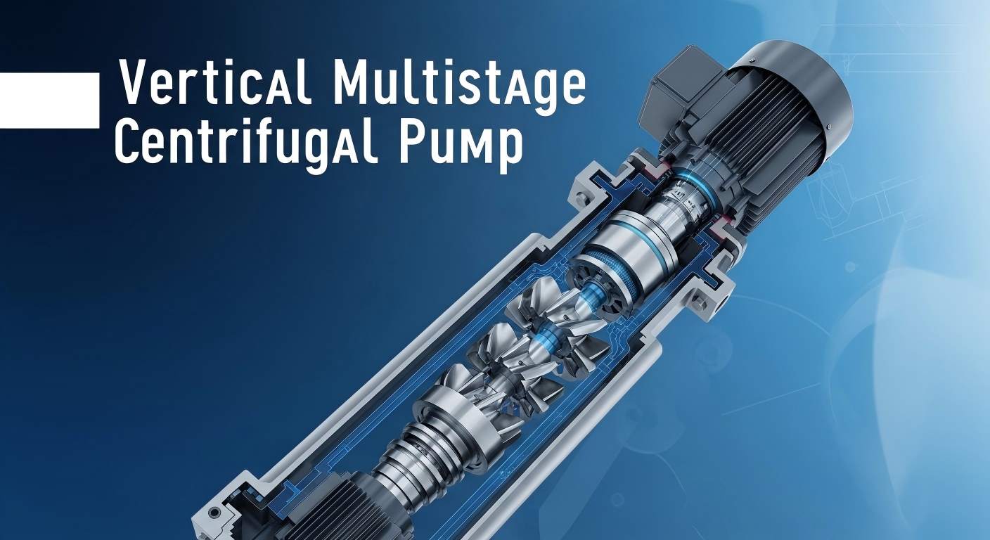 ¿Qué es una bomba centrífuga vertical multietapa?