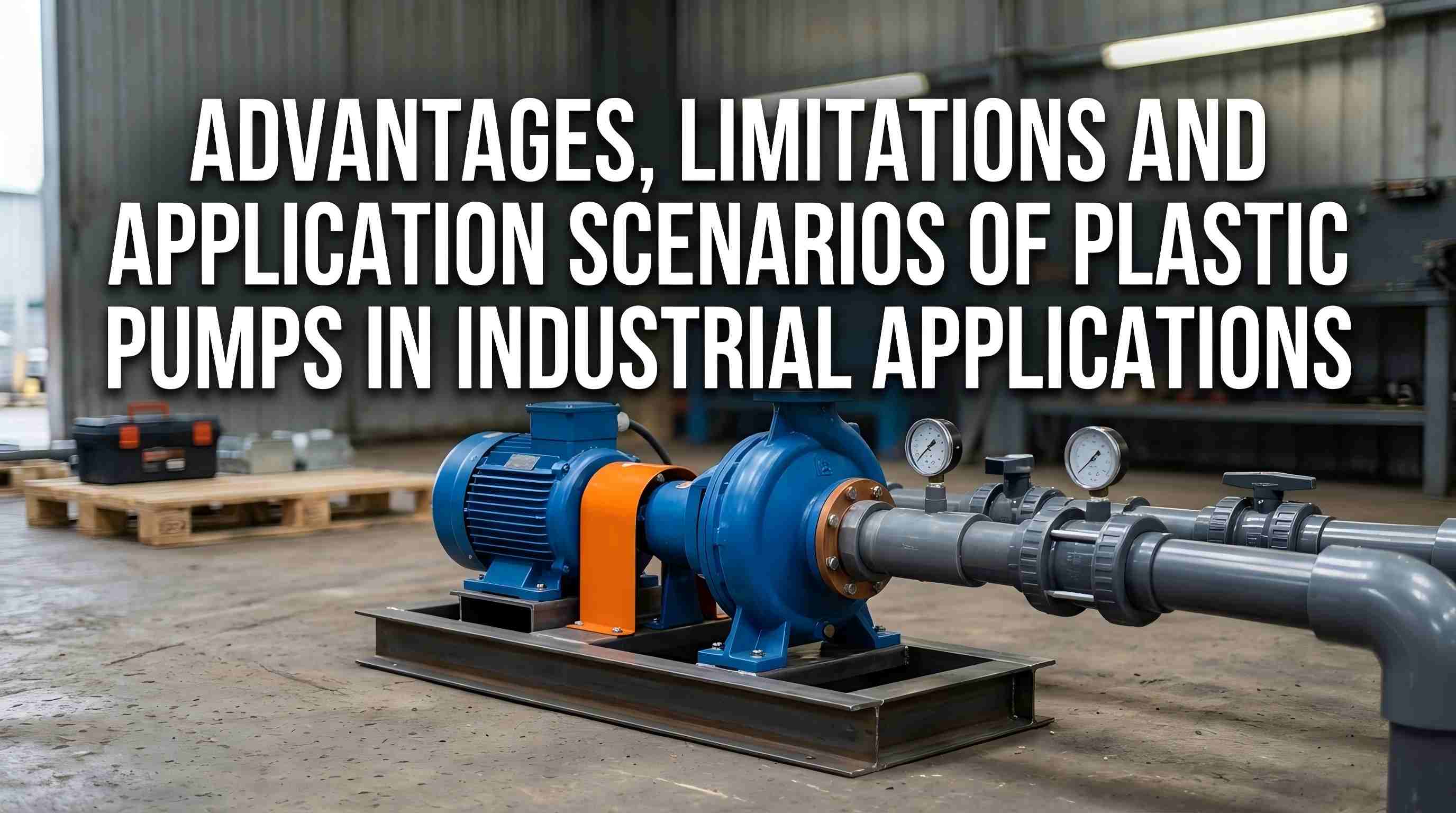 Ventajas, limitaciones y escenarios de aplicación de bombas de plástico en aplicaciones industriales